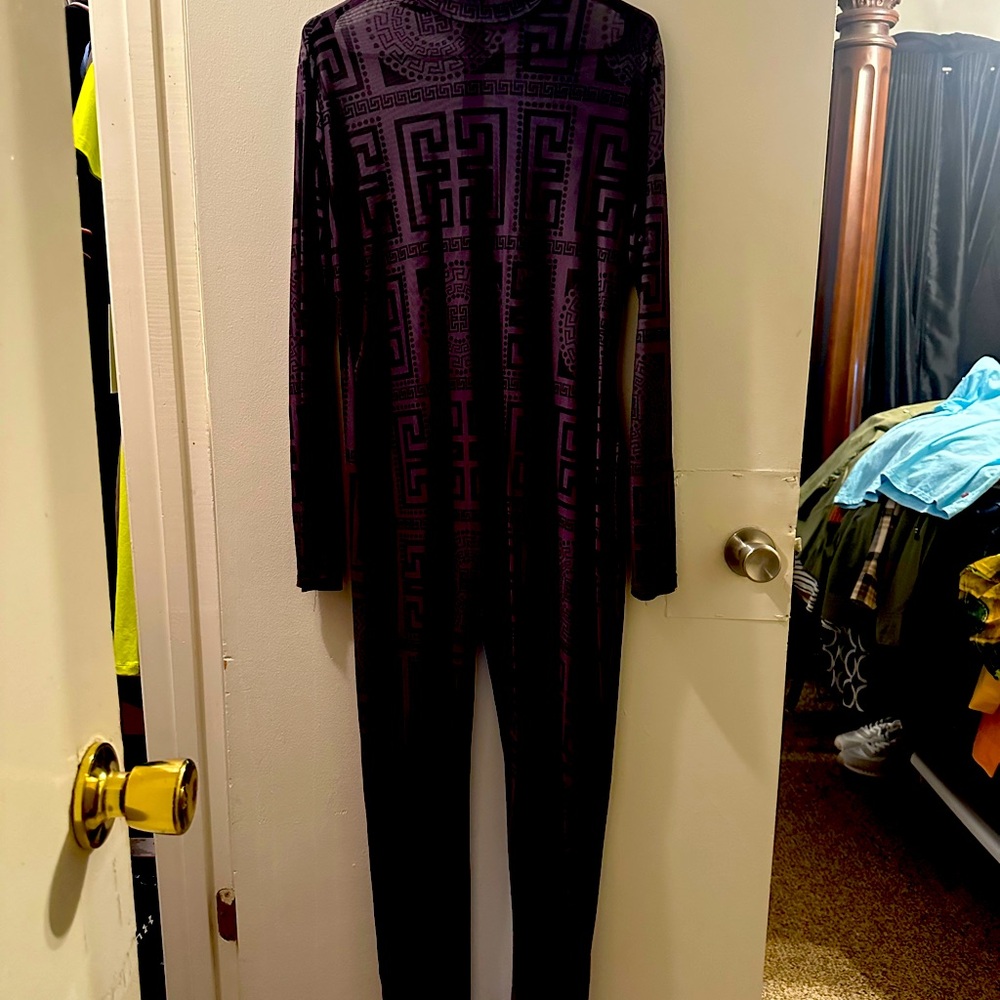 See through body suit